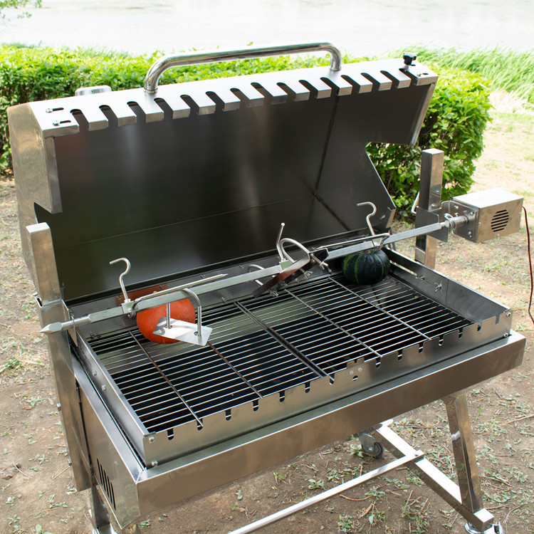 HDL07 Stainless Steel Charcoal BBQ Outdoor BBQ Grill Portable Charcoal BBQ Grills Afrimart Online