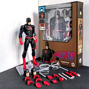 Nuevo Juguete CT <span class=keywords><strong>Daredevil</strong></span> Mafex 223 Versión Negra, Figura de Acción de Anime de PVC para Bebés de 0 a 24 Meses, Juguete Articulado de Regalo - Product Image 1