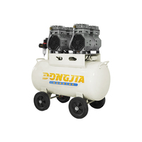 Compresseur d'air sans huile silencieux 1960W 60L 220V, puissant pour usage industriel, outils pneumatiques portables, cloueuse, fourni par l'usine chinoise