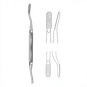 Lime à os Miller-Colburn, longueur 18 cm / 7 pouces, largeur 6 mm et 5 mm, instrument chirurgical à double extrémité pour le modelage osseux - Product Image 1