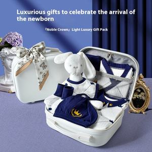 Conjunto informal de verano <span class=keywords><strong>para</strong></span> niño recién <span class=keywords><strong>nacido</strong></span>, 100% de algodón puro, reunión de fiesta de cumpleaños <span class=keywords><strong>para</strong></span> bebé, <span class=keywords><strong>regalo</strong></span> de gama alta <span class=keywords><strong>para</strong></span> bebé recién <span class=keywords><strong>nacido</strong></span> - Product Image 4