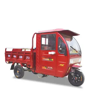 Hot Phong Cách Ba Bánh Xe Gắn Máy Cargo Motor Ba Bánh Dầu Nhiên Liệu Cơ Giới Tricycl Cho Vận Chuyển Hàng Hóa