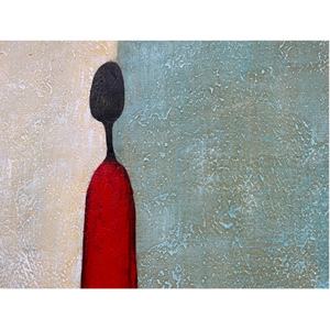 Art mural abstrait, peinture Wabi Sabi, art mural pour hôtel, décoration artistique pour la maison, texture 3D faite à la main, peinture minimaliste moderne - Product Image 6