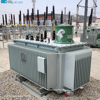 Transformateur de puissance immergé dans l'huile triphasé extérieur OLTC 100KVA 200KVA 250KVA 300KVA 400KVA 800KVA 1000KVA 10/11kV