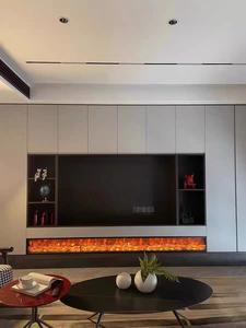 Support TV à <span class=keywords><strong>flamme</strong></span> LED, cheminée décorative, garantie 5 ans, chauffage automatique silencieux, cheminée électrique CE, usage domestique, insert 3 ans - Product Image 4