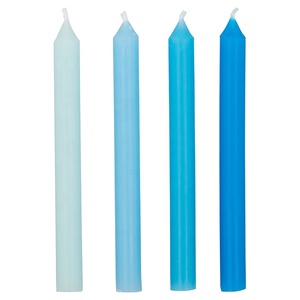 Vendita diretta su misura della fabbrica di colore gradiente di colore arcobaleno torta di compleanno decorazione di candele per feste - Product Image 3