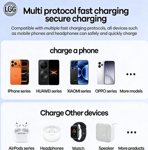 TFT Screen Power Bank PD40 <b>Type</b>-<b>C</b> <b>Cable</b> 360.Holder Magnetic Wireless Charging 10000mAh FP-52 FP-52 FP-52 FP-52 FP-52 FP-52 FP-52 - Product Image 4