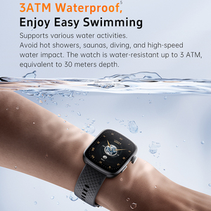 2025 nuevo reloj inteligente <span class=keywords><strong>GTS8</strong></span> 3ATM resistente al agua deportes Fitness Tracker Control de salud forma cuadrada AMOLED Smartwatch para mujeres y hombres - Product Image 6