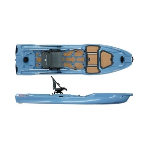 Kayak de pêche haute performance XTR130 pour adultes unisexes, utilisation en mer et en eau douce - Product Image 2