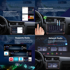 Podofo 7-inch Android Car Radio for VW Magotan Passat Golf Polo Seat Skoda 2+64G Wireless Carplay/Android Auto GPS/WiFi OEM/ODM - Product Image 3