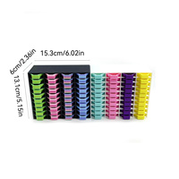 Support de rangement pour peintures diamantées à 40 compartiments - Un organisateur pratique pour ranger plusieurs grandes peintures diamantées