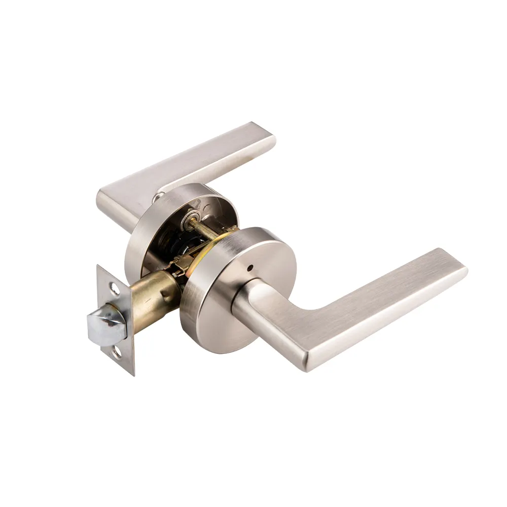 Best Price Euro Indoor Security Auto-Release Lever Lockset Door Lock Cylinders