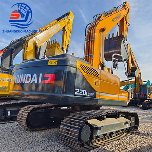 Les faibles heures de travail 22 tonnes ont utilisé l'excavatrice Hyundai 220 d'occasion Hyundai 220LC-9 220LC-9S de seconde main d'excavatrice Hyundai 220 à vendre - Product Image 1