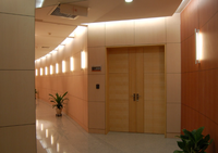 Panneau mural intérieur compact à grain de bois Panneaux de façade stratifiés haute pression en HPL Revêtement de panneaux décoratifs pour l'extérieur des bâtiments