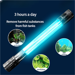 Lámpara Esterilizadora Ultravioleta Sumergible, Luz UV <span class=keywords><strong>para</strong></span> Desinfección de Agua <span class=keywords><strong>para</strong></span> <span class=keywords><strong>Acuarios</strong></span>, <span class=keywords><strong>Estanques</strong></span> de Peces, Tanques, Hogar, Eléctrica - Product Image 5