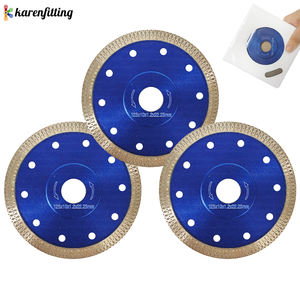 Lame de scie diamantée en alliage 105 mm, disque de meulage céramique haute vitesse pour utilisation à l'eau, granit, béton - Processus de pressage à chaud OEM - Peinture - Product Image 5