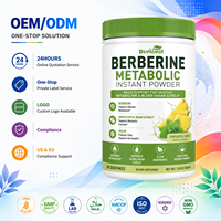 Poudre d'extrait de berbérine pure brute, intégrité du matériau garantie, formule épurée, végétalien, halal, approvisionnement B2B mondial