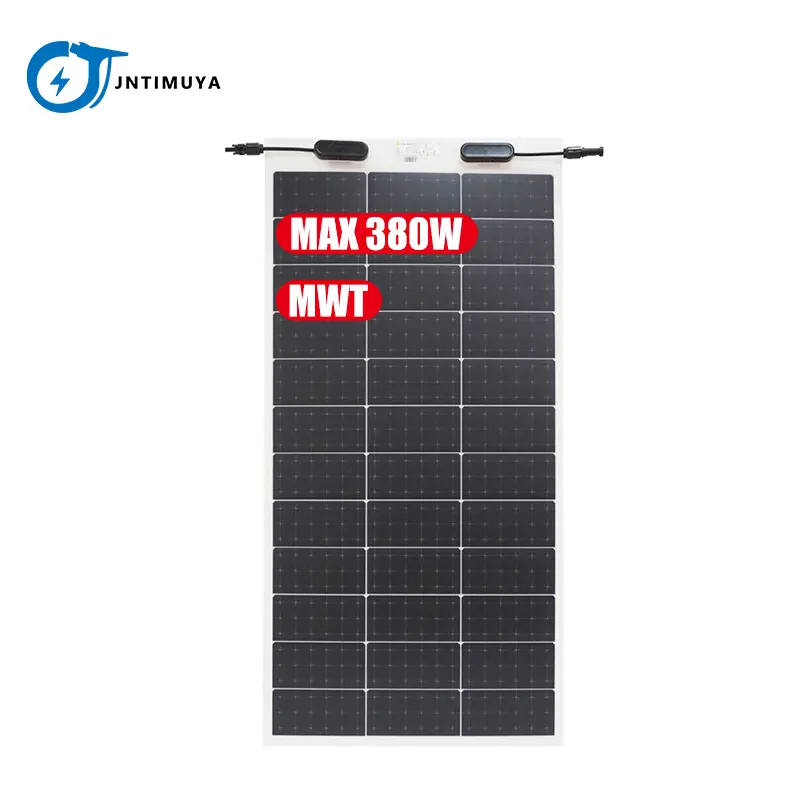 JNTIMUYA walkable flexible solar panels marine 120w 48v flexible solar panel cigs pvdf sheet for flexible solar panel