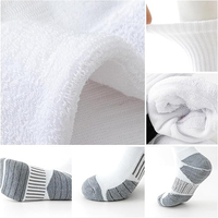FREE DESIGN & MOCKUP Chaussettes d'athlétisme Crew de haute qualité Design personnalisé Chaussettes de basket-ball avec logo personnalisé Chaussettes de sport pour hommes