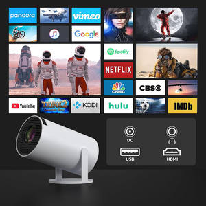 HY300 Mini projecteur de cinéma maison le plus populaire Android 12 HD 1280*720P <span class=keywords><strong>Cinma</strong></span> vidéo double Wifi 150 ANSI 180 Flexible BT5.0 LED - Product Image 6
