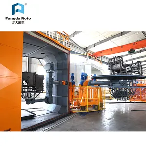 automatic rotomolded insulated box rotational moulding machine with CE certification