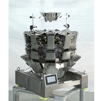 Machine d'emballage automatique multifonction à 10 à 14 têtes pour granulés, pesage, emballage et étiquetage de sacs en papier alimentaire