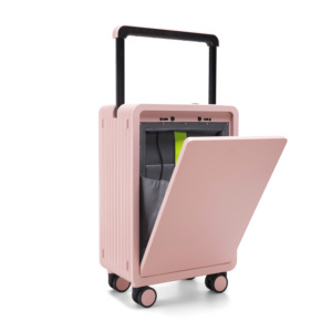 <span class=keywords><strong>Valigia</strong></span> Moderna di Grande Capacità in ABS+PC con Ruote Silenziose, Robusta e Resistente, Apertura Frontale per Donne - Product Image 6