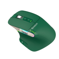 Nouveau rétro-éclairage RVB 2.4Ghz + BT multicanal sans fil inalambrico souris rechargeable ergonomique pour une utilisation sur PC