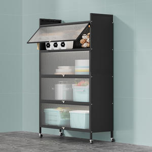 Meuble de rangement de <span class=keywords><strong>cuisine</strong></span> mobile robuste et multifonctionnel pour bols, vaisselle, ustensiles de <span class=keywords><strong>cuisine</strong></span> et articles ménagers, organisateur gain de place - Product Image 1