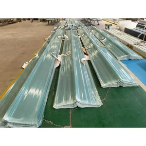 Fiberglass panel tile frp roof transparent sheet for roofing