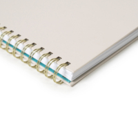 Journal d'autosoins en spirale à couverture rigide A5 imprimé personnalisé Annuel Hebdomadaire Mensuel Agenda Agenda Autocollant Onglets Nouveau Design Livre