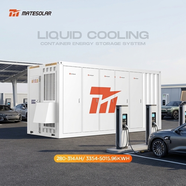 All in One High-Cycle 280Ah BESS Battery Container 3MWh 4MWh 5MWh 20FT Liquid Cooling System Design for EV Charging Stations