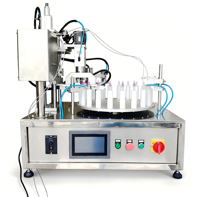High Accuracy Laboratory Reagent Chemical Test Liquid Filling Capping Machine