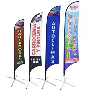 Trade Show Custom Teardrop Flag Sail Sale Advertisement Event Custom Design Event Feather Flag - Product Image 1