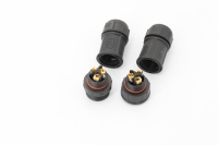 Connecteur étanche circulaire en plastique pour bande LED extérieure M16 IP67 2 3 4 5 6 8 broches Jiahui M16 Mâle et Femelle