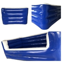 Fosse à Air gonflable de gymnastique, 3*3*1.5m, accessoire de protection, avec impression de logo, sans air