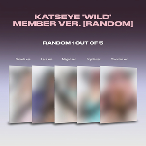 [Álbum Original Coreano] KATSEYE - WILD (Versión Miembro) - Product Image 1
