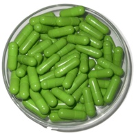 Capsules de médicaments bleu-bleu / Capsules de gélatine vides colorées pour médicaments avec certificat Halal