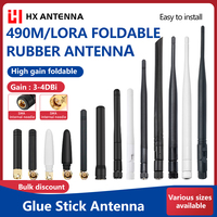 Antenne en caoutchouc HONGXIN SMA Mâle 490 MHz, antenne fouet haute sensibilité pour routeur sans fil, module radio, télémétrie, vente chaude