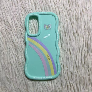 <span class=keywords><strong>Cover</strong></span> per Cellulare di Lusso Personalizzata per <span class=keywords><strong>iPhone</strong></span> 17 16 15 14 13 12 <span class=keywords><strong>11</strong></span> e Samsung S26 A17 A07, Custodia in TPU con Motivo Arcobaleno Ondulato - Product Image 6