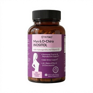 Cápsulas de Inositol y Inositol Dextrorrotatorio 40:1 OEM/ODM para el Cuidado de la Salud Femenina, Suplemento Dietético para la Regulación Hormonal Femenina - Product Image 1