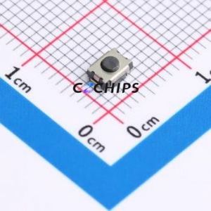 GT-TC031B-H020-L1N Tactile Switch SMD,4x3mm Switch Single Pole Single Throw Round Button 2.5N Vertical Mount - Product Image 1