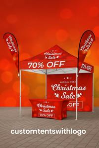 Tienda de publicidad lista para la feria comercial con tela Oxford repelente al agua paredes laterales extraíbles para un fácil almacenamiento tienda de Feria Comercial - Product Image 6