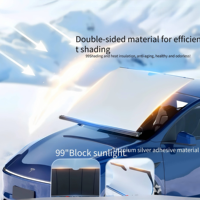Pare-soleil rétractable électrique intelligent pour pare-brise, levage automatique OneTouch, protection contre la chaleur et les UV, universel