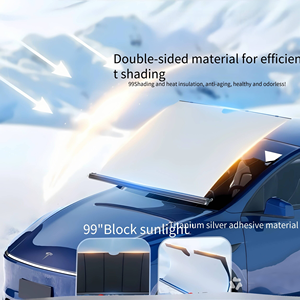 Parasol Eléctrico Retráctil Inteligente para Parabrisas, con Elevación Automática One-Touch, Visera para Ventana Delantera, Aislamiento Térmico, Protección UV, Universal - Product Image 3