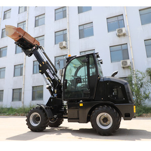 รถตักล้อยางแบบยืดหดได้ ER1200T ขนาด 1.2 ตัน รถตักขนาดเล็กแบบประกบสำหรับงานฟาร์มและก่อสร้าง - Product Image 1