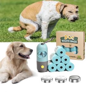 Sacs à déjections pour animaux de compagnie biodégradables en gros avec distributeur anti-fuite personnalisé, contrôle des odeurs renforcé, fabrication durable pour l'élimination des déchets animaux - Product Image 5