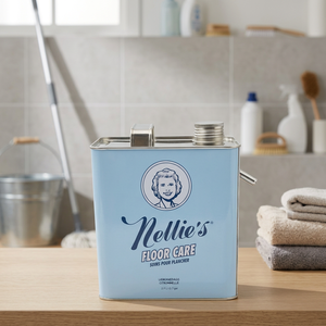 Nouvelle boîte de conditionnement métallique rectangulaire vide pour produits d'entretien des sols, gel douche, shampoing, en acier inoxydable, avec couvercle à vis - Product Image 4