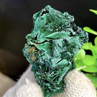 100% cristal de roche naturel pierre Malachite brut cristal spécimen chrysocolle spécimen pour la décoration