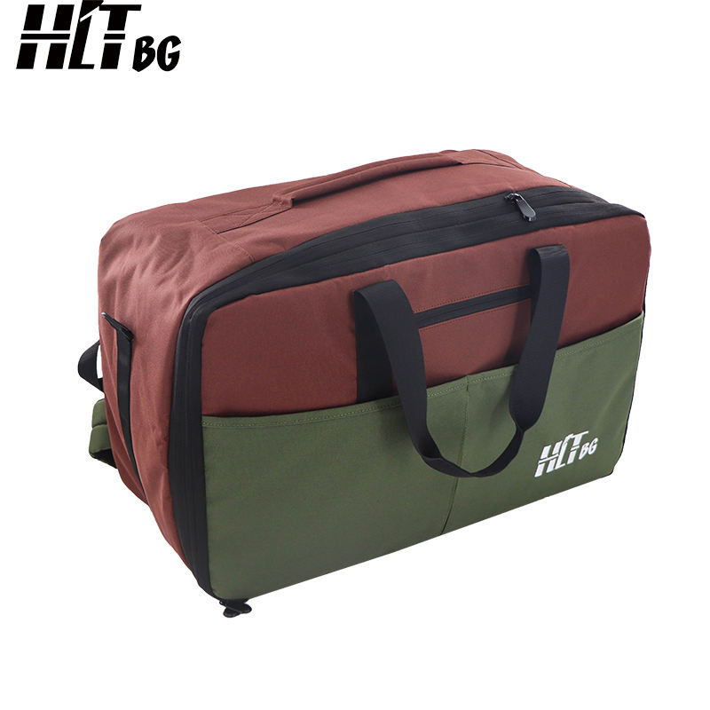 Brownish red & Green